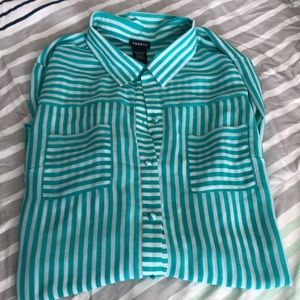 Torrid button down blouse